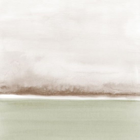 PHOTOWALL / Watercolor Landscape IX - Soft Olive and Sepia (e321188)