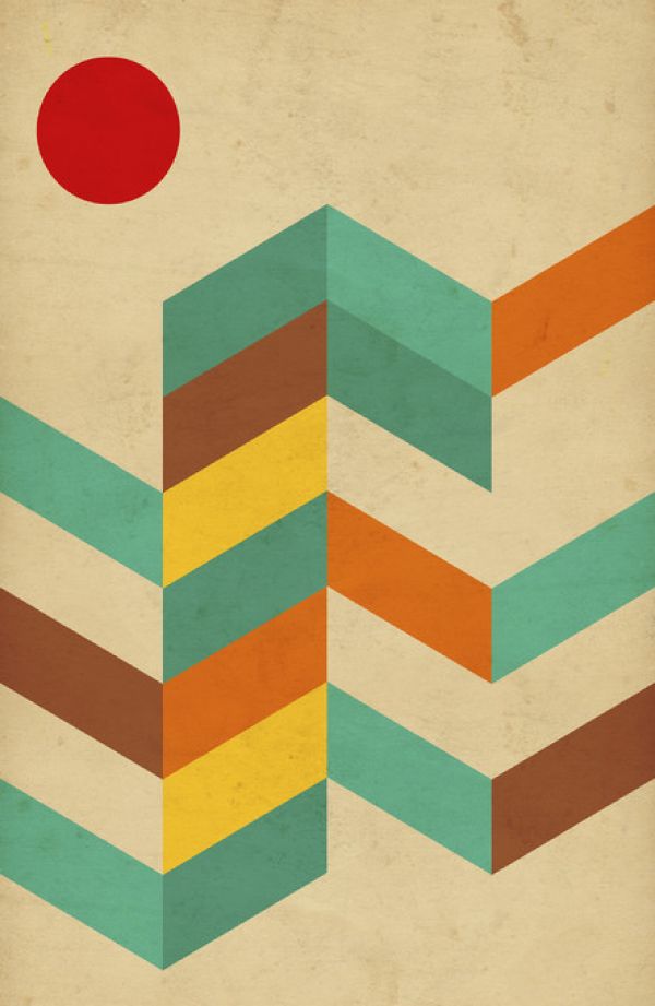 PHOTOWALL / Geometric Landscape (e321199)