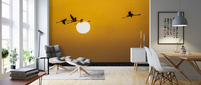 PHOTOWALL / Flamingo Flight (e321808)