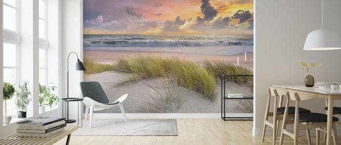 PHOTOWALL / Grass in Beach Sand (e321648)