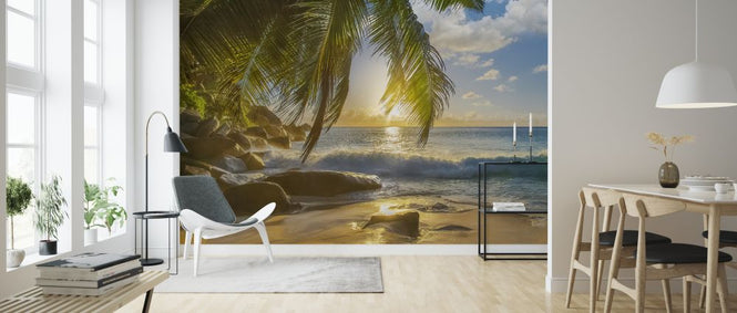 PHOTOWALL / Beach Rocks Waves (e321650)