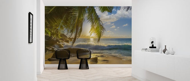 PHOTOWALL / Beach Rocks Waves (e321650)