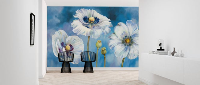 PHOTOWALL / White Poppies (e321933)