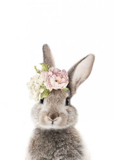PHOTOWALL / Floral Bunny (e322225)
