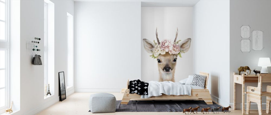 PHOTOWALL / Floral Deer (e322227)