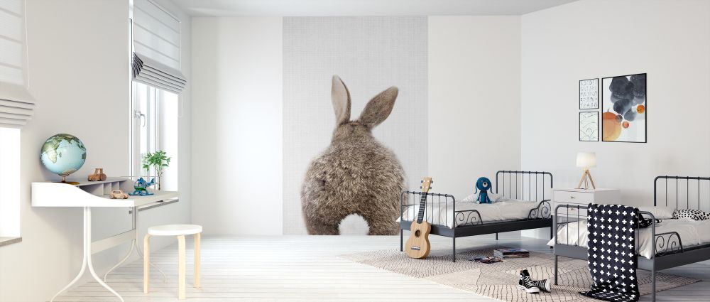 オーダータペストリー PHOTOWALL / Bunny Rabbit Tail (e322755) | 輸入壁紙専門店