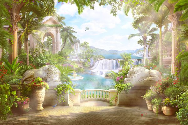 PHOTOWALL / Tropical Garden (e322240)