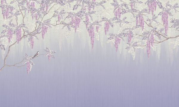 PHOTOWALL / Wisteria - Violet (e322244)