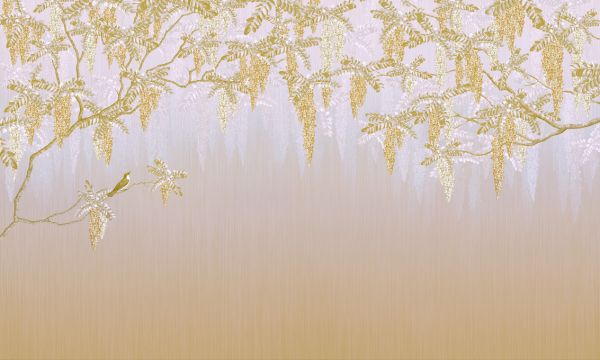 PHOTOWALL / Wisteria - Yellow (e322245)