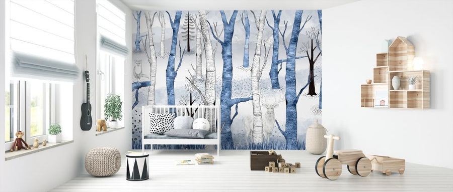 PHOTOWALL / Woodland Walz - Blue (e322330)