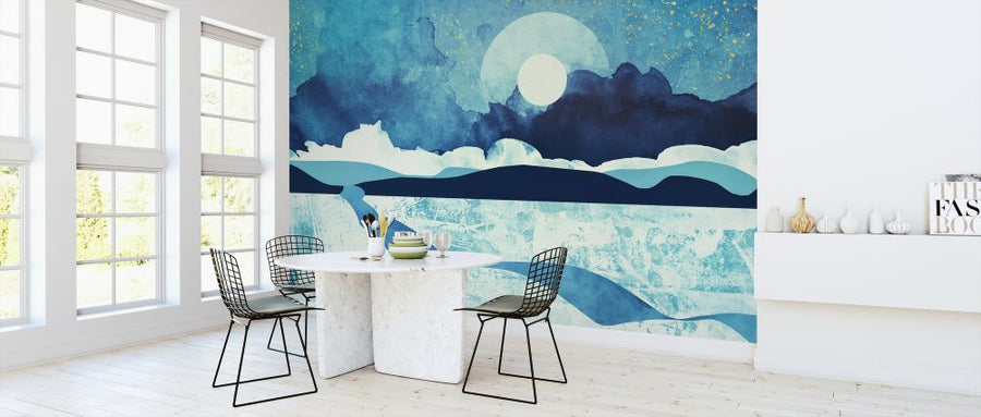 PHOTOWALL / Blue Desert - SpaceFrogDesigns (e322213)
