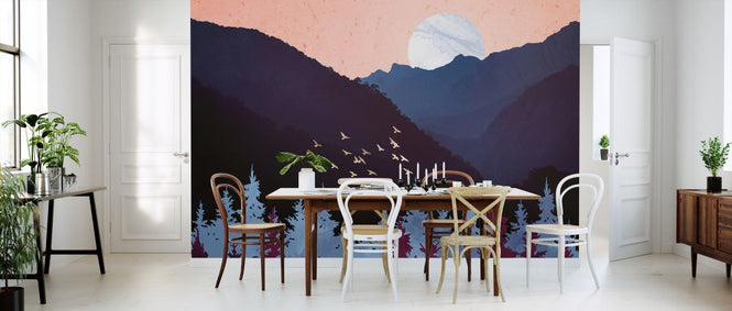 PHOTOWALL / Mulberry Dusk - SpaceFrogDesigns (e322219)