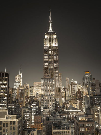 PHOTOWALL / Illuminated New York - Dark (e321058)
