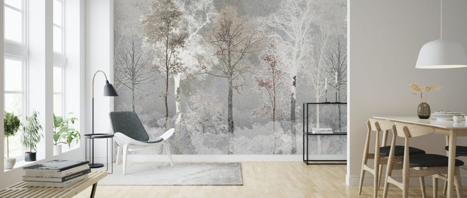 PHOTOWALL / Hidden Bird - Brown Grey (e323388)