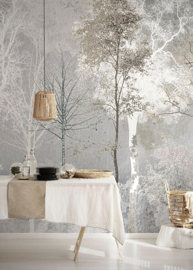 PHOTOWALL / Hidden Bird - Brown Grey (e323388)