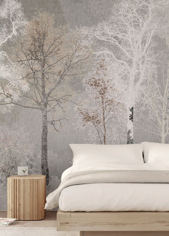 PHOTOWALL / Hidden Bird - Brown Grey (e323388)