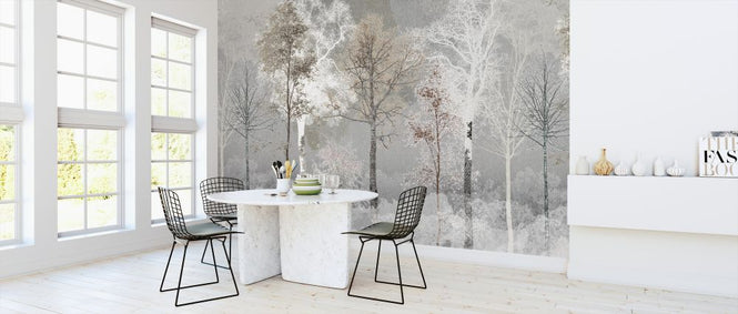 PHOTOWALL / Hidden Bird - Brown Grey (e323388)