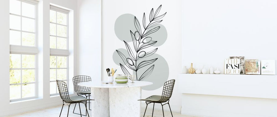 PHOTOWALL / Delicate Botanicals - Olive (e322880)