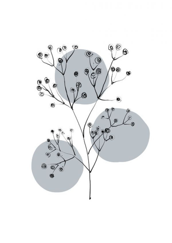 PHOTOWALL / Delicate Botanicals - Baby's breath (e322882)