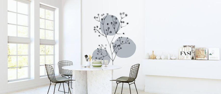 PHOTOWALL / Delicate Botanicals - Baby&#039;s breath (e322882)