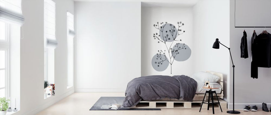 PHOTOWALL / Delicate Botanicals - Baby&#039;s breath (e322882)