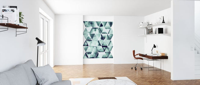 PHOTOWALL / Green Triangles (e322886)
