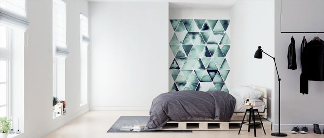 PHOTOWALL / Green Triangles (e322886)