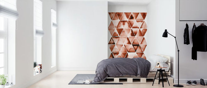 PHOTOWALL / Orange Triangles (e322887)