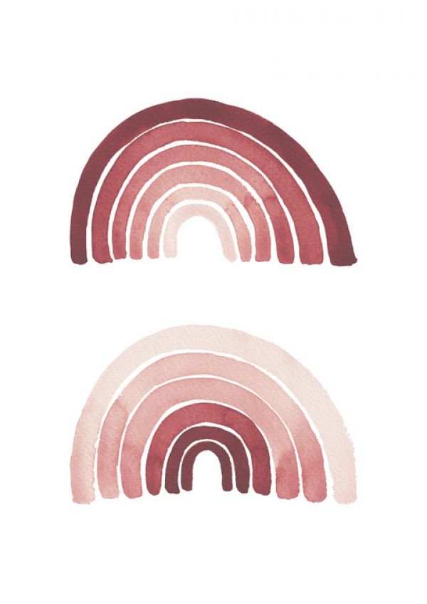 PHOTOWALL / Pink Rainbows (e322891)