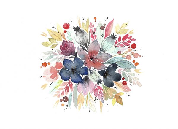 PHOTOWALL / Autumn Bouquet (e322915)