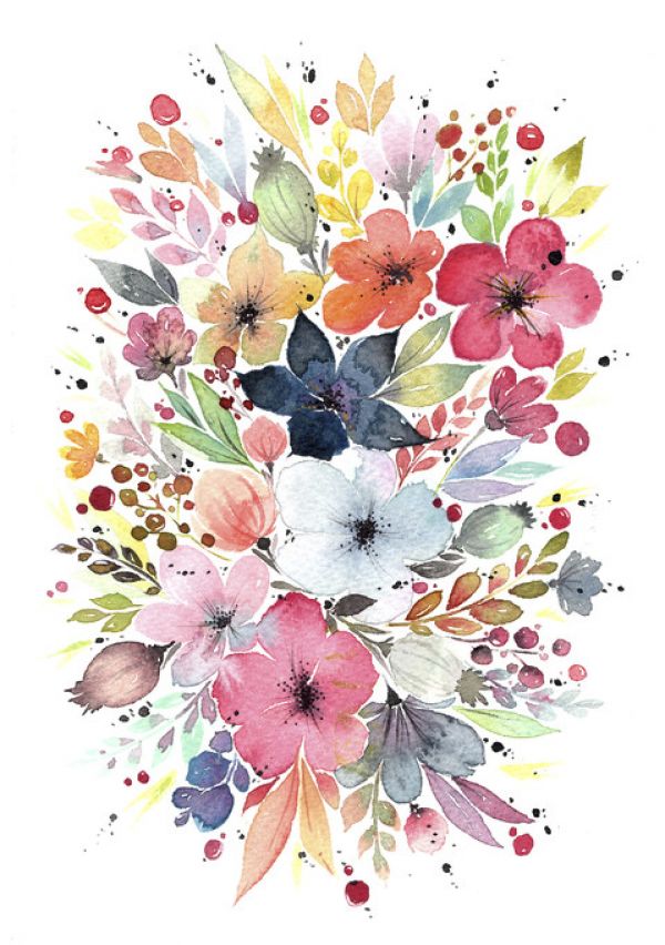 PHOTOWALL / Flower Bouquet (e322917)