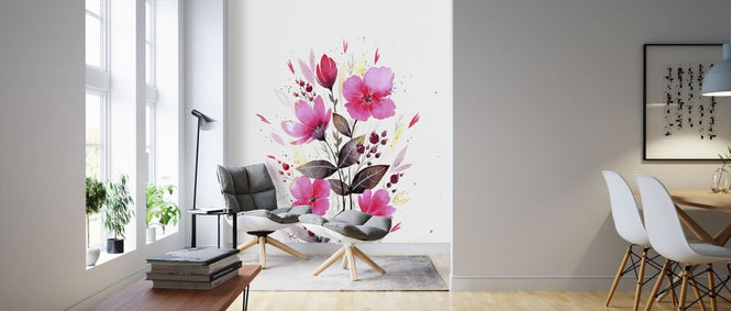 PHOTOWALL / Delicate Flowers of Summer (e322920)