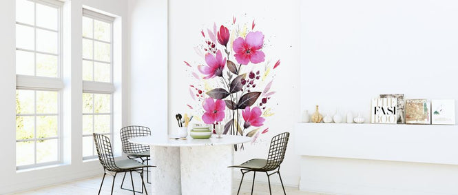 PHOTOWALL / Delicate Flowers of Summer (e322920)