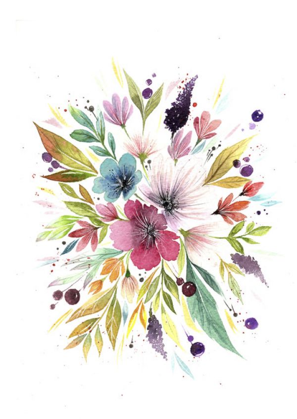 PHOTOWALL / Spring Bouquet (e322923)