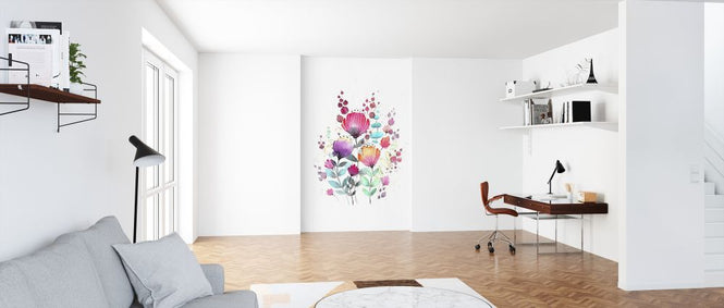 PHOTOWALL / Rainbow Flowers (e322927)