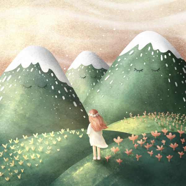 PHOTOWALL / Dreamy - Hill (e322959)