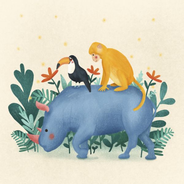 PHOTOWALL / Jungle Friends (e322962)