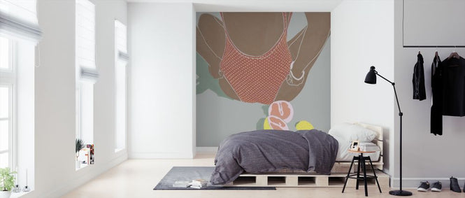 PHOTOWALL / On the Beach - Grapefruit (e322970)