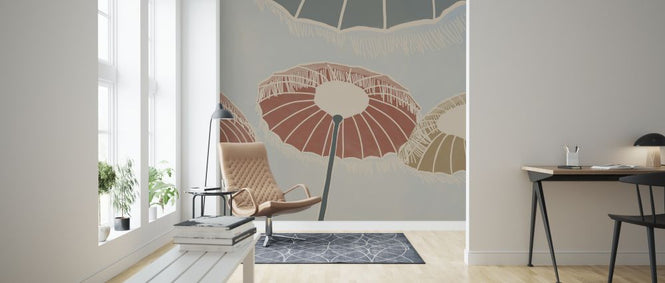 PHOTOWALL / On the Beach - Umbrellas (e322972)