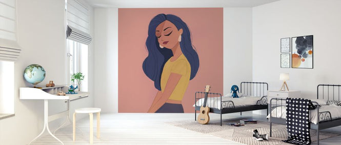 PHOTOWALL / Blue Hair (e322980)