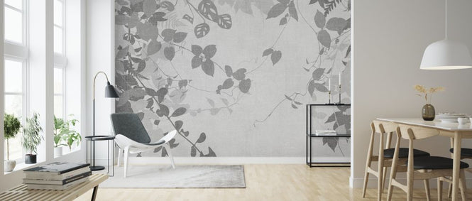 PHOTOWALL / Ivy Forest - Gray (e323022)