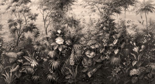 PHOTOWALL / Deific Botanica - Sepia (e323186)