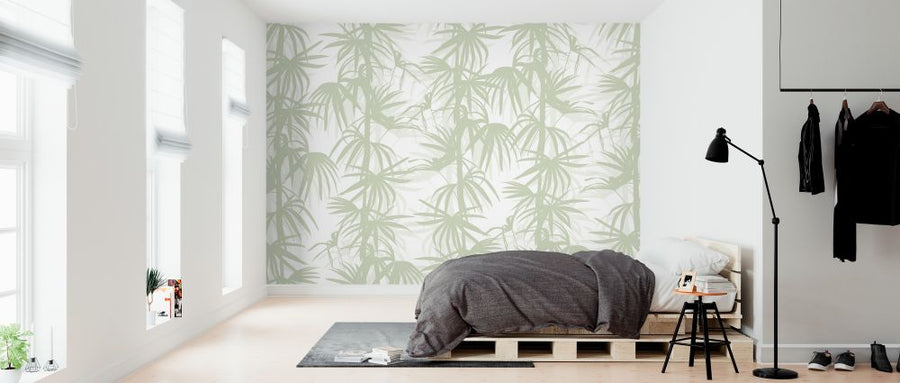 PHOTOWALL / Stylistic Palms - Green (e323193)