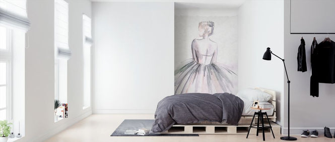 PHOTOWALL / Watercolor Ballerina (e320459)