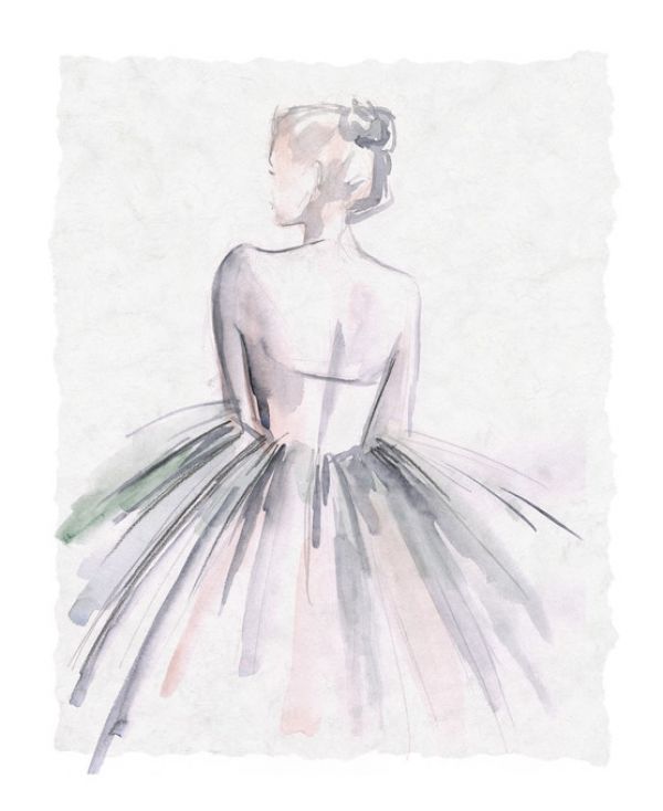 PHOTOWALL / Watercolor Ballerina (e320459)