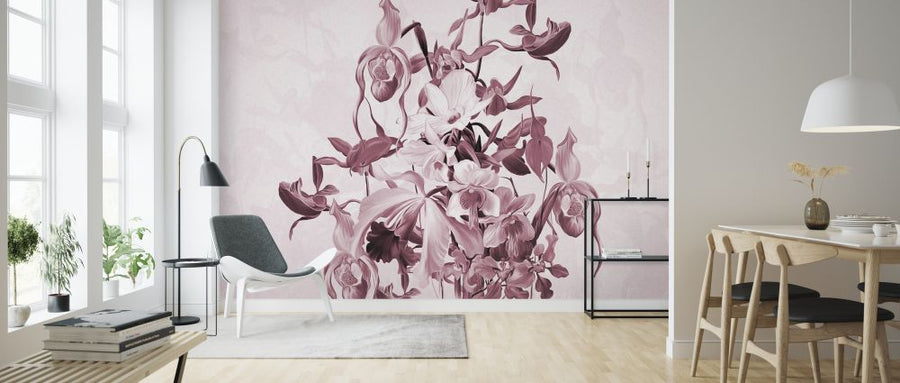 PHOTOWALL / Blooming Orchids - Violet (e322841)