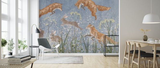 PHOTOWALL / Jumping Foxes (e322851)