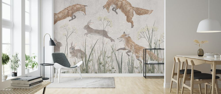 PHOTOWALL / Jumping Foxes IIII (e322854)