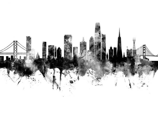 PHOTOWALL / San Francisco California Skyline (e318550)