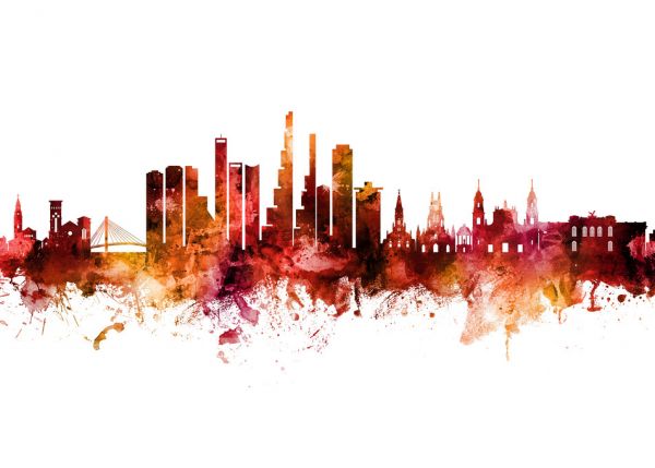 PHOTOWALL / Bogota Colombia Skyline (e318599)